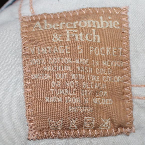 Abercrombie & Fitch Jeans Vintage Distressed Destroyed Jeans size 6 - Picture 8 of 8